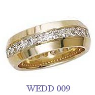 Diamond Wedding Ring - WEDD 009